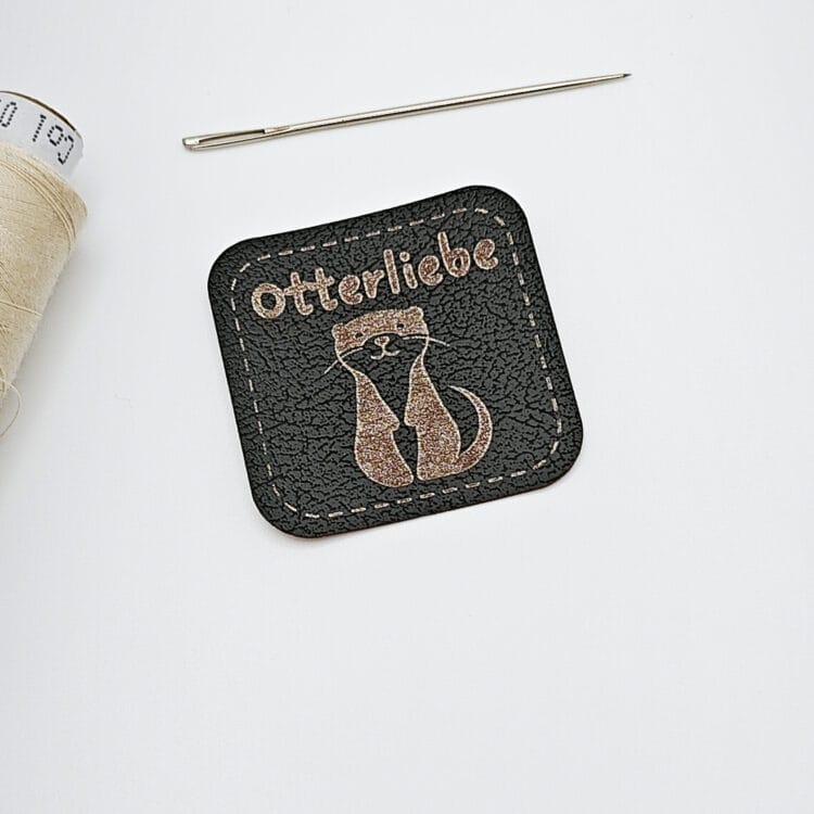 Kunstlederlabel "Otterliebe"
