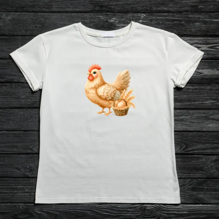 Bügelbild "Huhn"