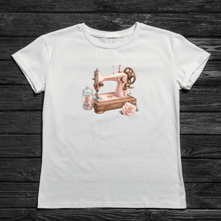 Bügelbild "Nähmaschine"
