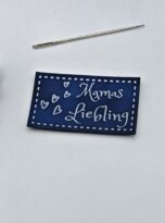 Kunstlederlabel „Mamas Liebling“