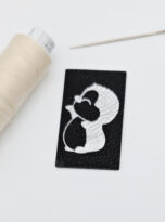 Kunstlederlabel „Pinguin“