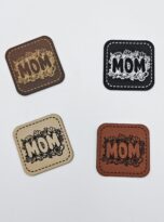 Kunstlederlabel „MOM“