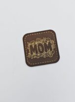 Kunstlederlabel „MOM“