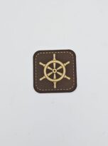 Kunstlederlabel Steuerrad