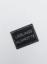 Kunstlederlabel „Lieblingsklamotte“