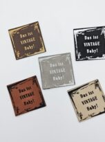 Kunstlederlabel „Das ist VINTAGE Baby!