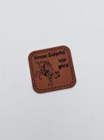 Kunstlederlabel „Komm Einhorn!“