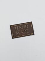 Kunstlederlabel „HANDMADE“