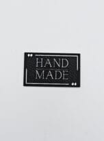 Kunstlederlabel „HANDMADE“