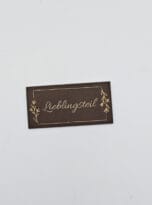 Kunstlederlabel „Lieblingsteil“
