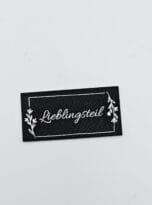 Kunstlederlabel „Lieblingsteil“